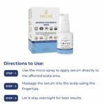 TRULIVA Hair Serum for Men & Women with Redensyl, Anagain & Baicapil | Boosts New Hair Growth, Reduces Hair Fall up  | Strengthens Follicles | Dermatologically Tested | Non-Sticky – 30ml - Image 6