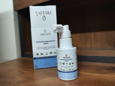 TRULIVA Hair Serum for Men & Women with Redensyl, Anagain & Baicapil | Boosts New Hair Growth, Reduces Hair Fall up  | Strengthens Follicles | Dermatologically Tested | Non-Sticky – 30ml photo review