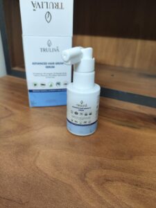 TRULIVA Hair Serum for Men & Women with Redensyl, Anagain & Baicapil | Boosts New Hair Growth, Reduces Hair Fall up  | Strengthens Follicles | Dermatologically Tested | Non-Sticky – 30ml photo review