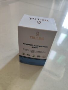 TRULIVA Hair Serum for Men & Women with Redensyl, Anagain & Baicapil | Boosts New Hair Growth, Reduces Hair Fall up  | Strengthens Follicles | Dermatologically Tested | Non-Sticky – 30ml photo review