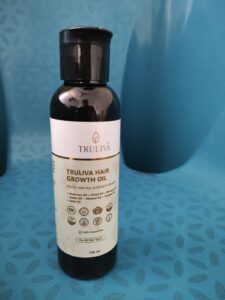 TRULIVA Hair Oil For Men & Women | Promotes Hair Growth & Reduces Hair Fall | With Rosemary, Castor, Amla, Coconut, Onion and Bhringraj Oil | Mineral Oil Free | 100 ml photo review